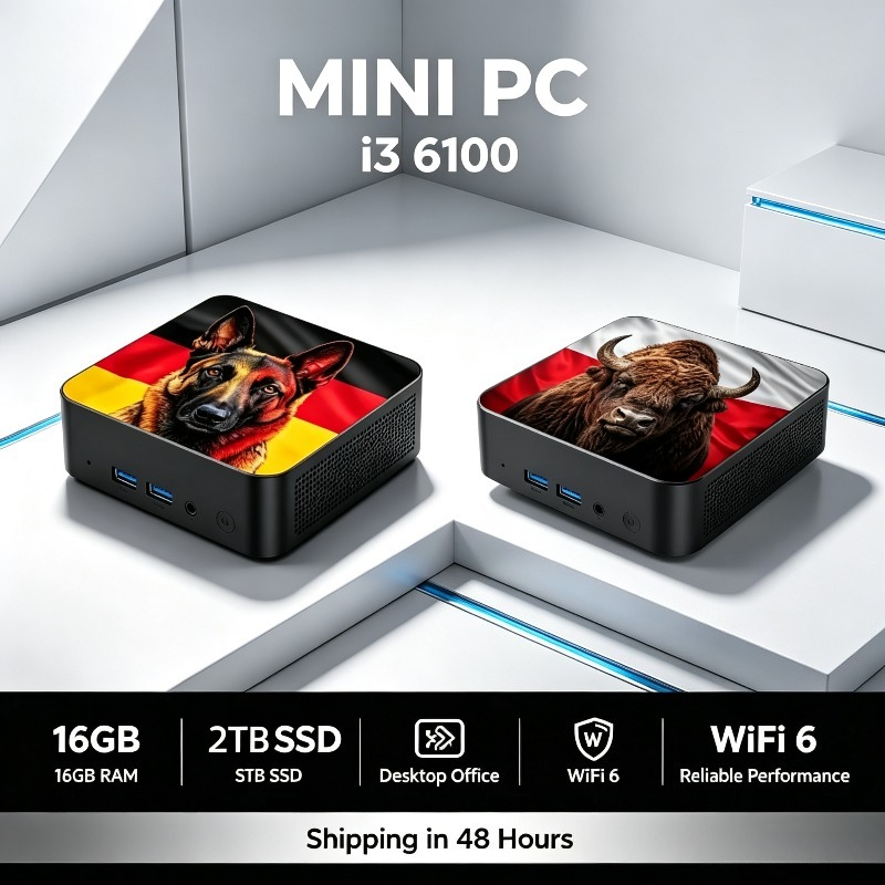 Pc Gaming Desktop - 2026 Neuer Mini-PC Intel Core i3
