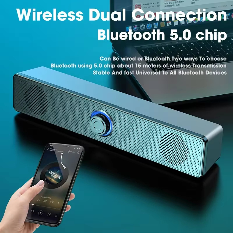Pc Gaming Laptop - Bluetooth 5.0 4D Surround Soundbar Kabelgebundener