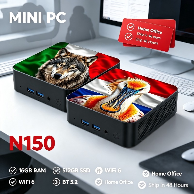 Pc Gaming Desktop - Neuer Mini-PC Computer Intel Core N150