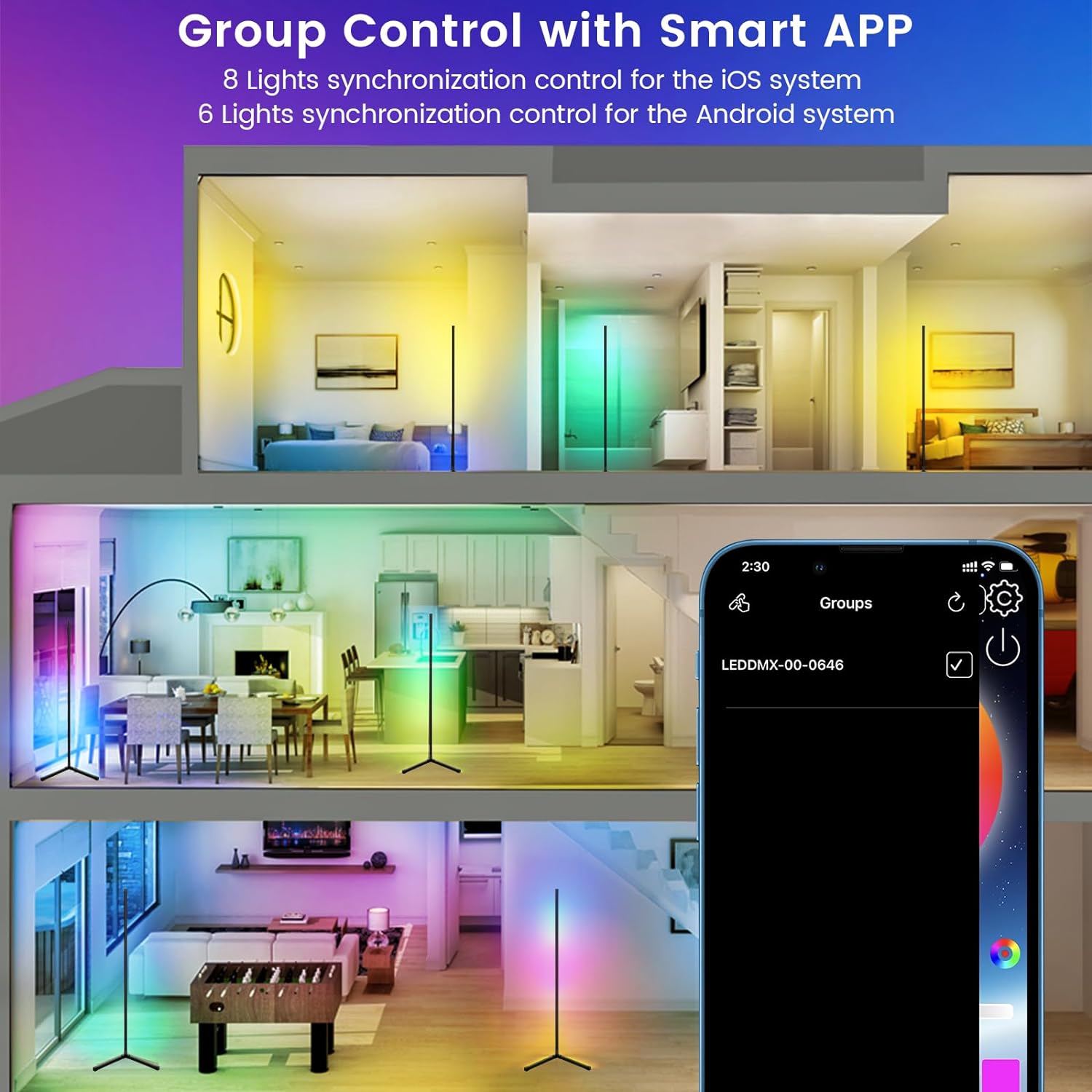 Eck-Stehlampe RGB IC-Licht mit – Gaming Controller Bewertung und Preis