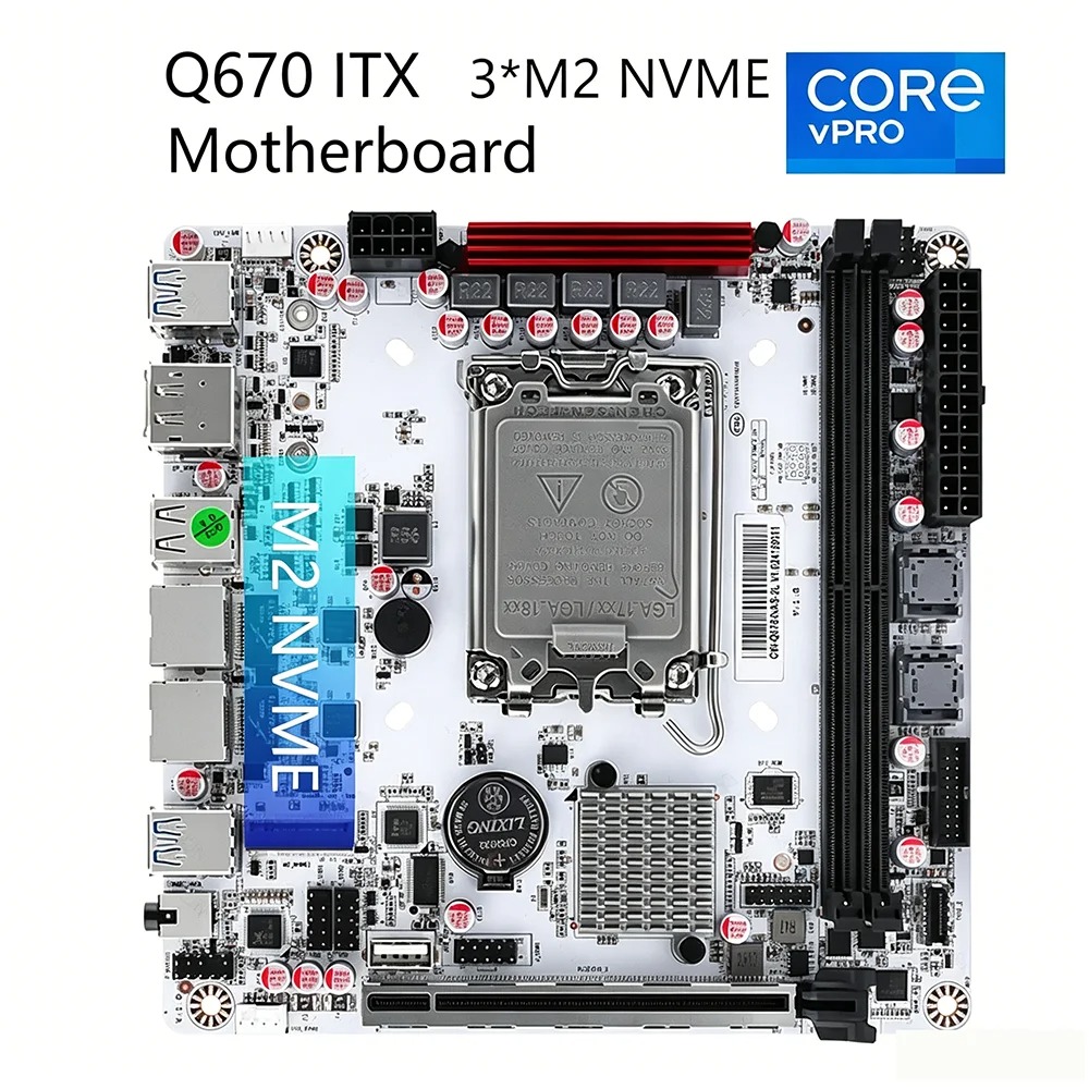 Q670 ITX NAS Motherboard-Kit,  – Pc Gaming I7 14Th Gen Bewertung und Preis
