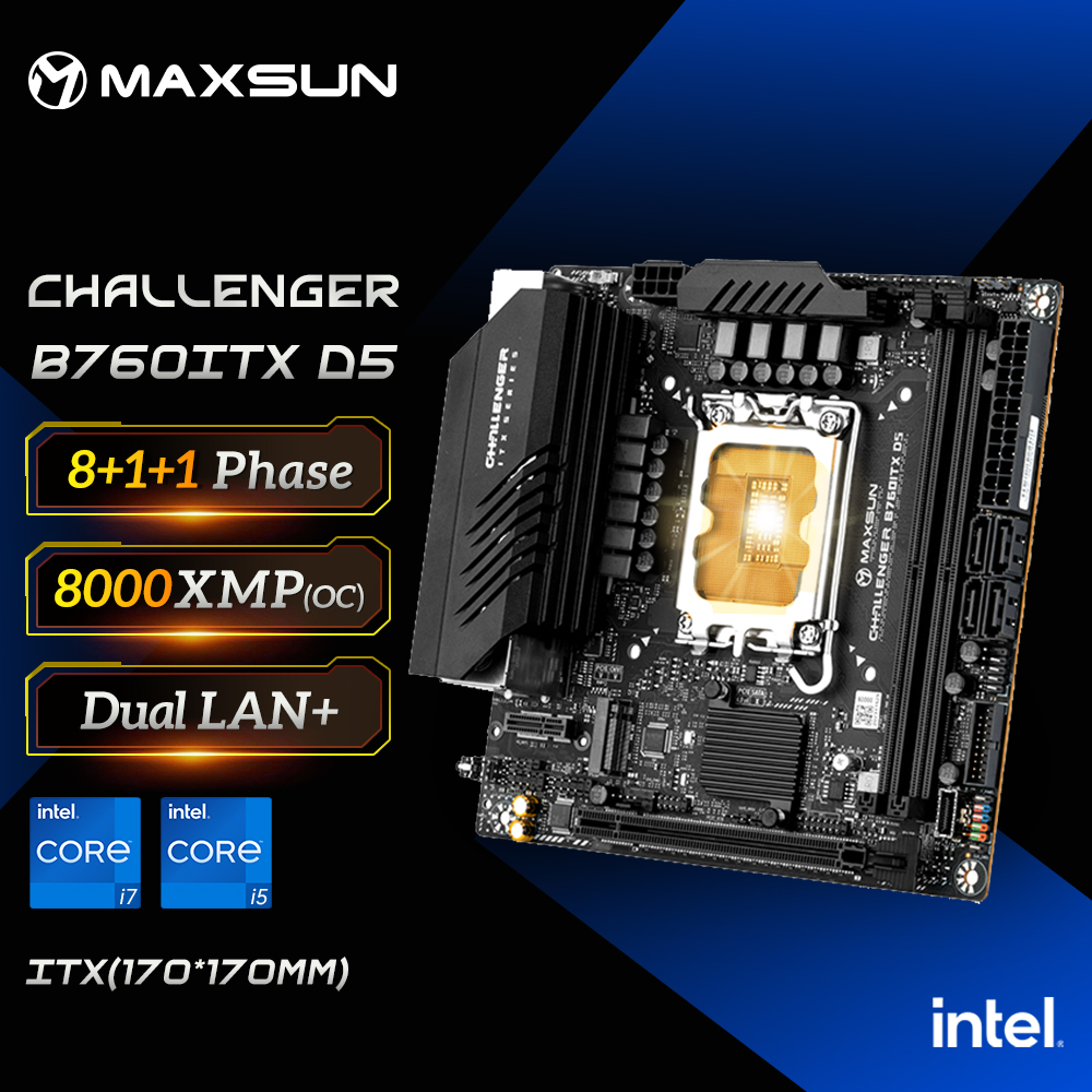 MAXSUN Game Motherboard B760IT – Pc Gaming I7 14Th Gen Bewertung und Preis