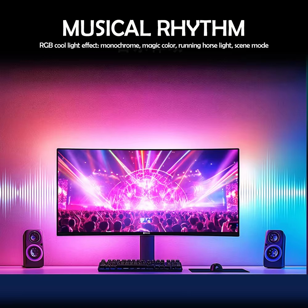 RGB Gaming-Lichtstreifen Monit – Pc Gaming Rgb Bewertung und Preis