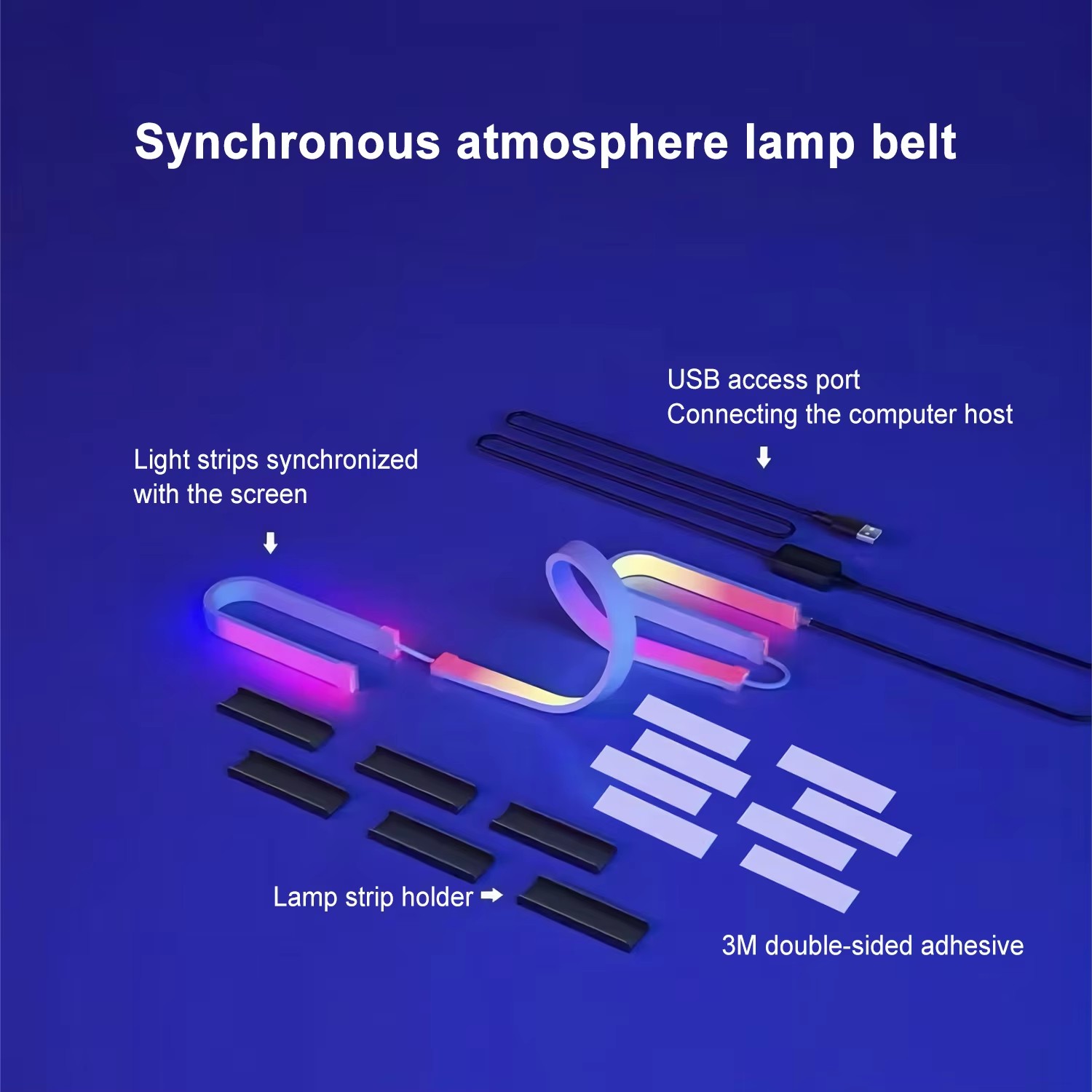 RGB Gaming-Lichtstreifen Monit – Pc Gaming Rgb Bewertung und Preis
