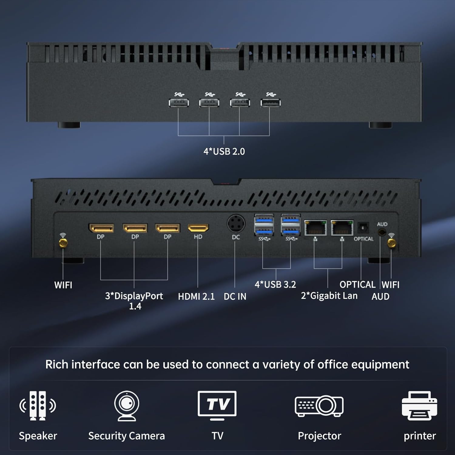 Partaker Gaming Mini-PC 14. Ge – Pc Gaming I7 14Th Gen Bewertung und Preis