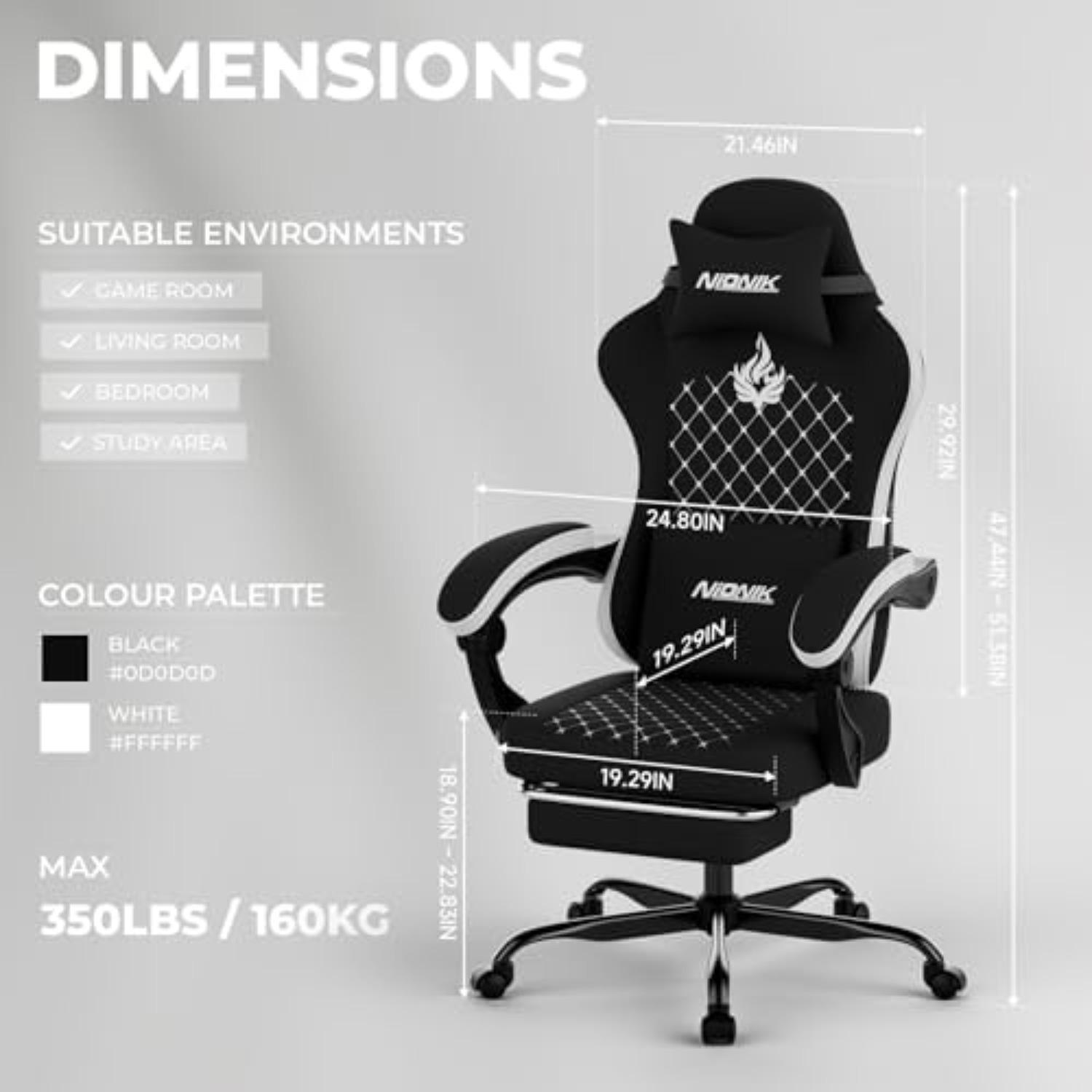 Gaming-Stuhl mit Massagefunkti – Pc Gaming Usa Bewertung und Preis