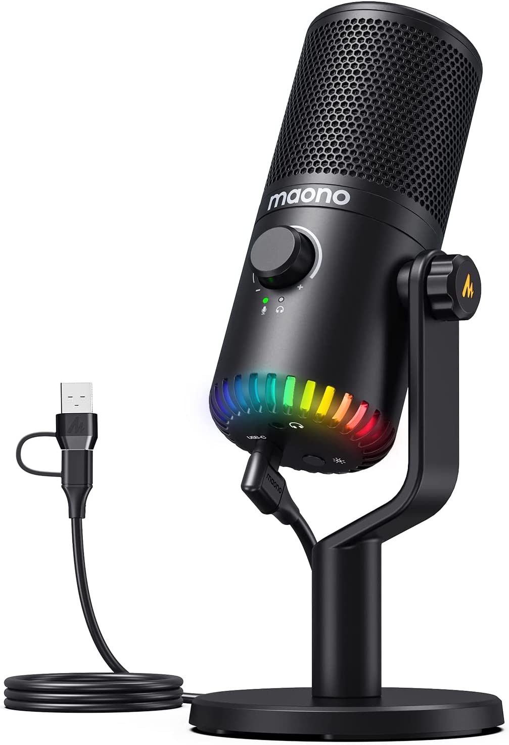 Maono DM30 Gaming-Mikrofon mit – Pc Gaming Rgb Bewertung und Preis