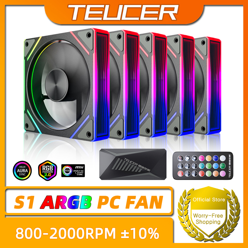 TEUCER Prism S1 ARGB 120mm (12 – Pc Gaming Rgb Bewertung und Preis