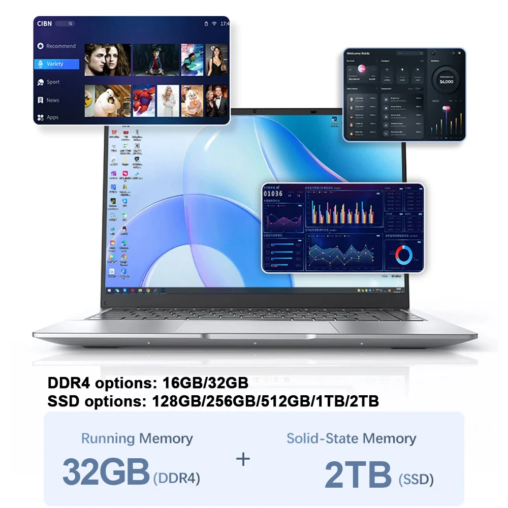 Dapper 2026 Kompakter 14,1 Zol – Pc Gaming Ddr4 Bewertung und Preis