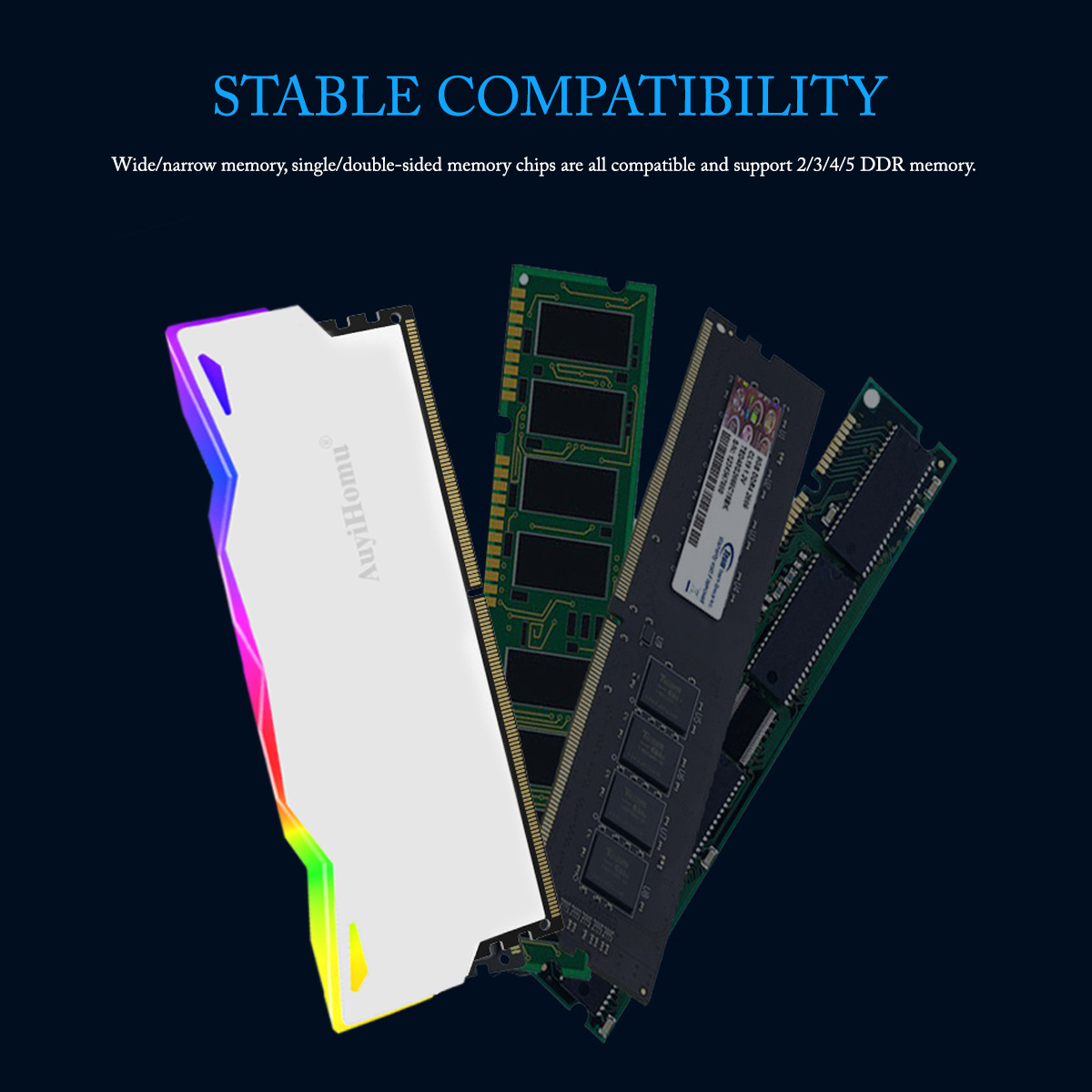 AuyiHomu RGB-Kühlkörper, 5V 3- – Pc Gaming Ddr4 Bewertung und Preis