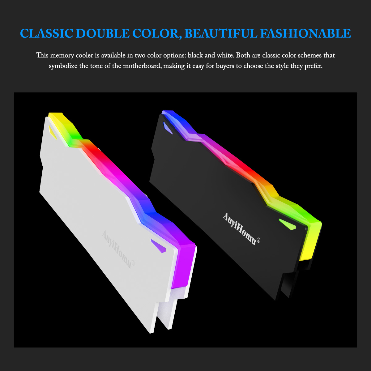 AuyiHomu RGB-Kühlkörper, 5V 3- – Pc Gaming Ddr4 Bewertung und Preis