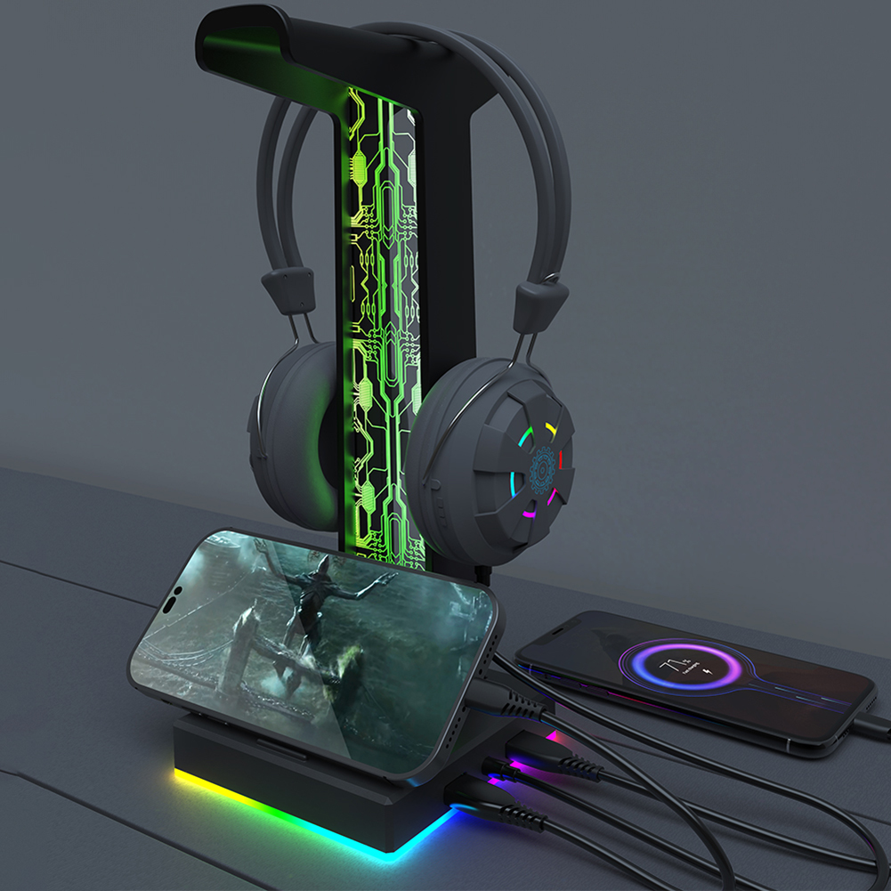 RGB Gaming Kopfhörer ständer D – Pc Gaming Rgb Bewertung und Preis