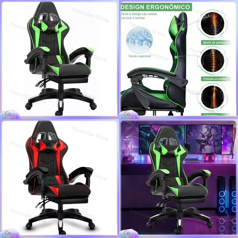 Ergonomischer Gaming-Stuhl mit – Pc Gaming Usa Bewertung und Preis